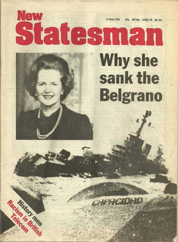 Belgrano Inquiry Is Maggie Thatcher A War Criminal
